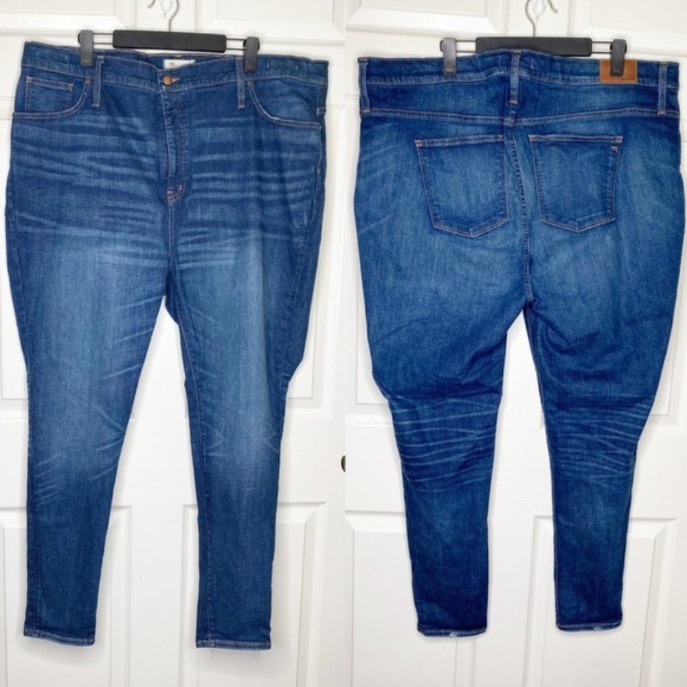 Madewell 10" High-Rise Skinny Jeans: Adjustable Edition Size 37 - Picture 5 of 16